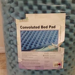 Convulted bed pad queen 56x78x2 inches. Used once.  $15. Paid $70