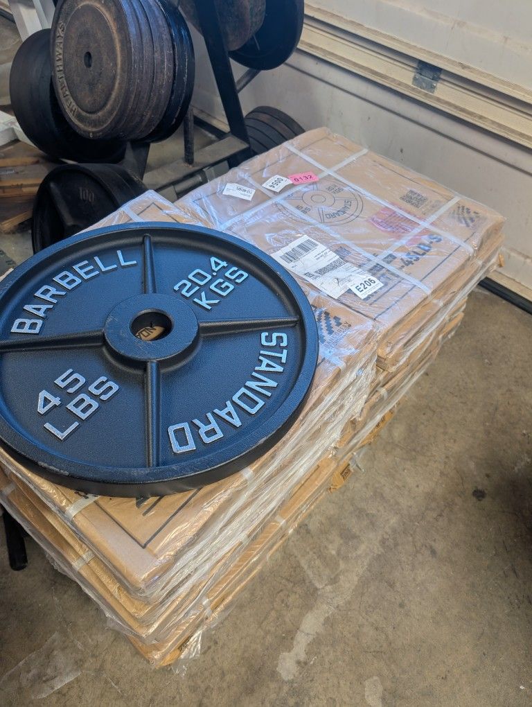 45 Lb Olympic Weights Barbell 