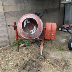 Electric Cement Mixer