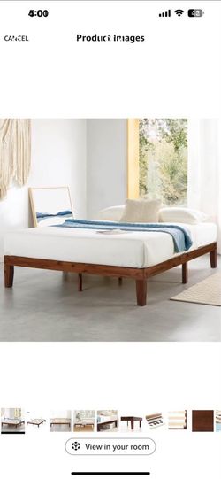 Full size Bed Frame & Mattress like NEW