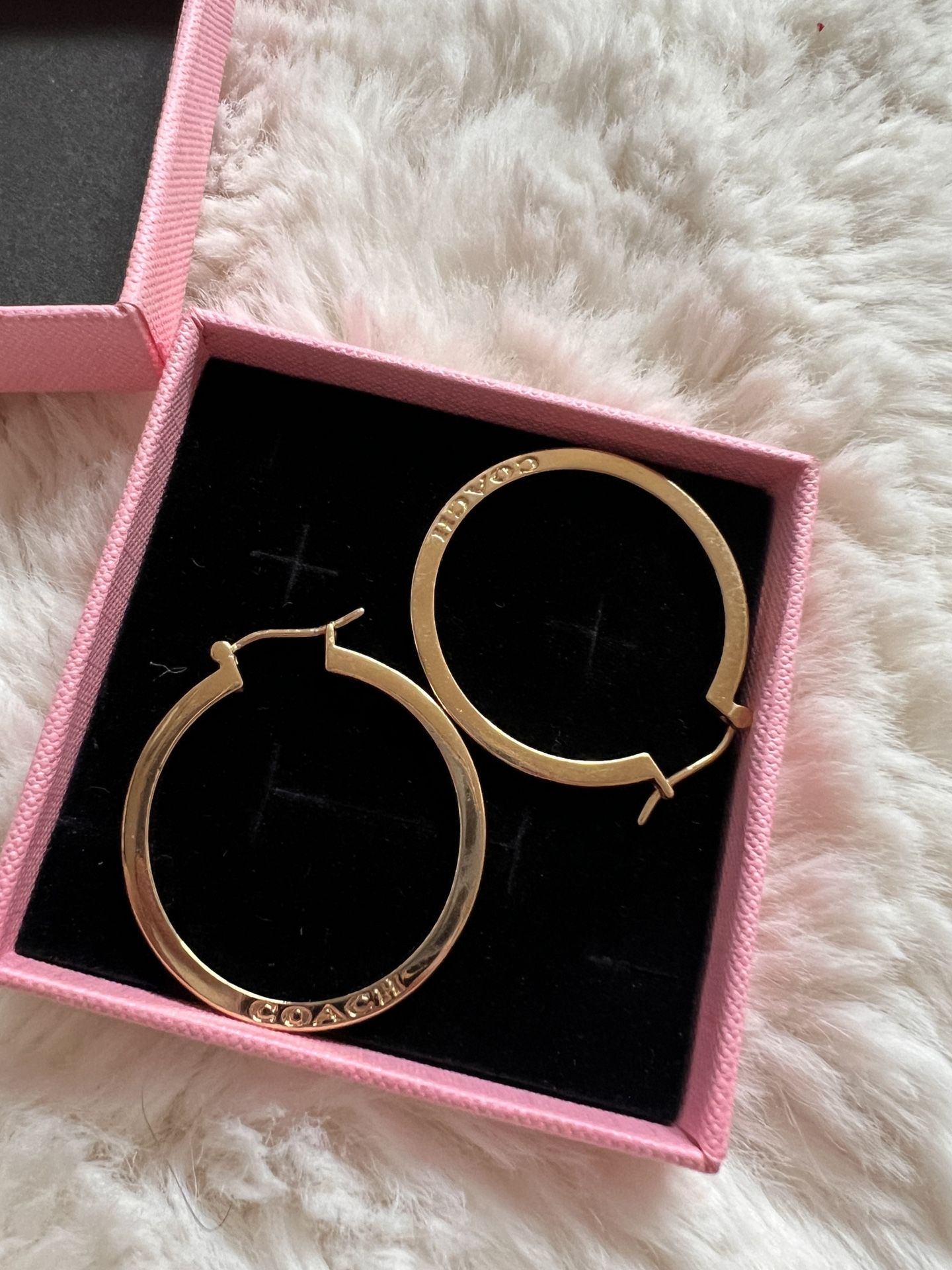 Coach Hoop Earrings