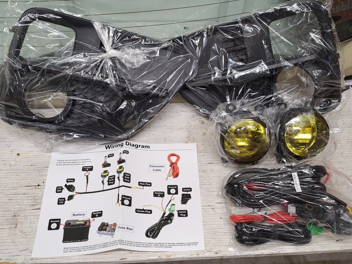 2015-2018 Subaru WRX Upgraded JDM Fog Light/Turn Signal/Bezels Kit