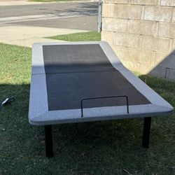 Twin bed frame raises up and down