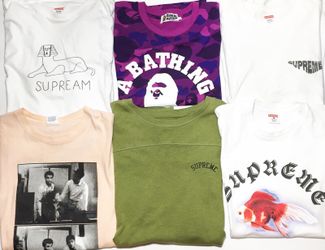 Supreme palace bape guess polo tommy JORDANS adidas vintage