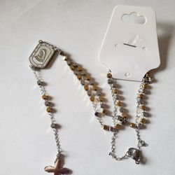 Sterling Silver Virgen Rosary 📿 Rosario 