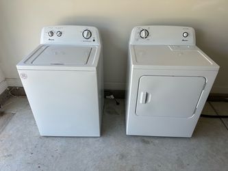 Amana Washer & Electric Dryer Set