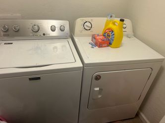 Washer and dryer set for sale