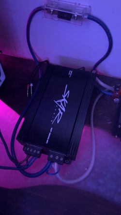 2 Skar Audio SDR 10” with Skar Audio  RP-800.1D Mono Car Amplifier