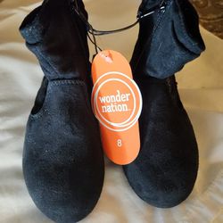 Children's Black Boots New