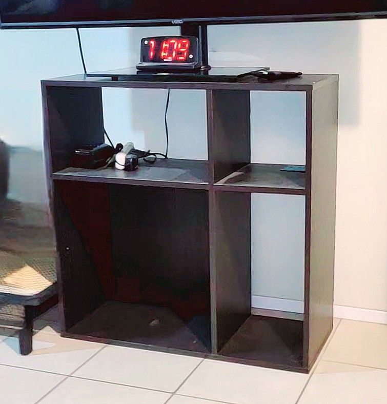 Square Brown Bookcase