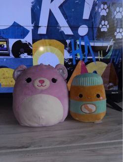 Squishmallows Plush Set of 2