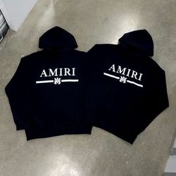 Amiri Bar Logo Hoodie