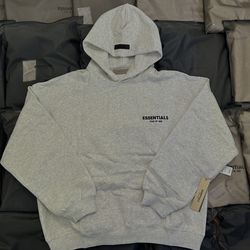 Essentials hoodie light oat