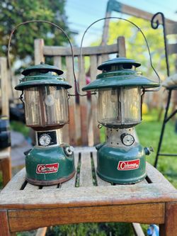 Vintage Coleman Kerosene Lamps