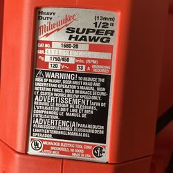 Super hAWG drill, this is like a new one