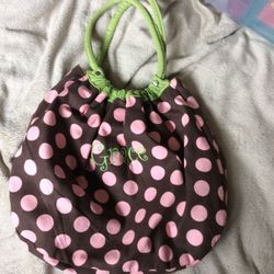 Custom monogram Grace Hobo bag 