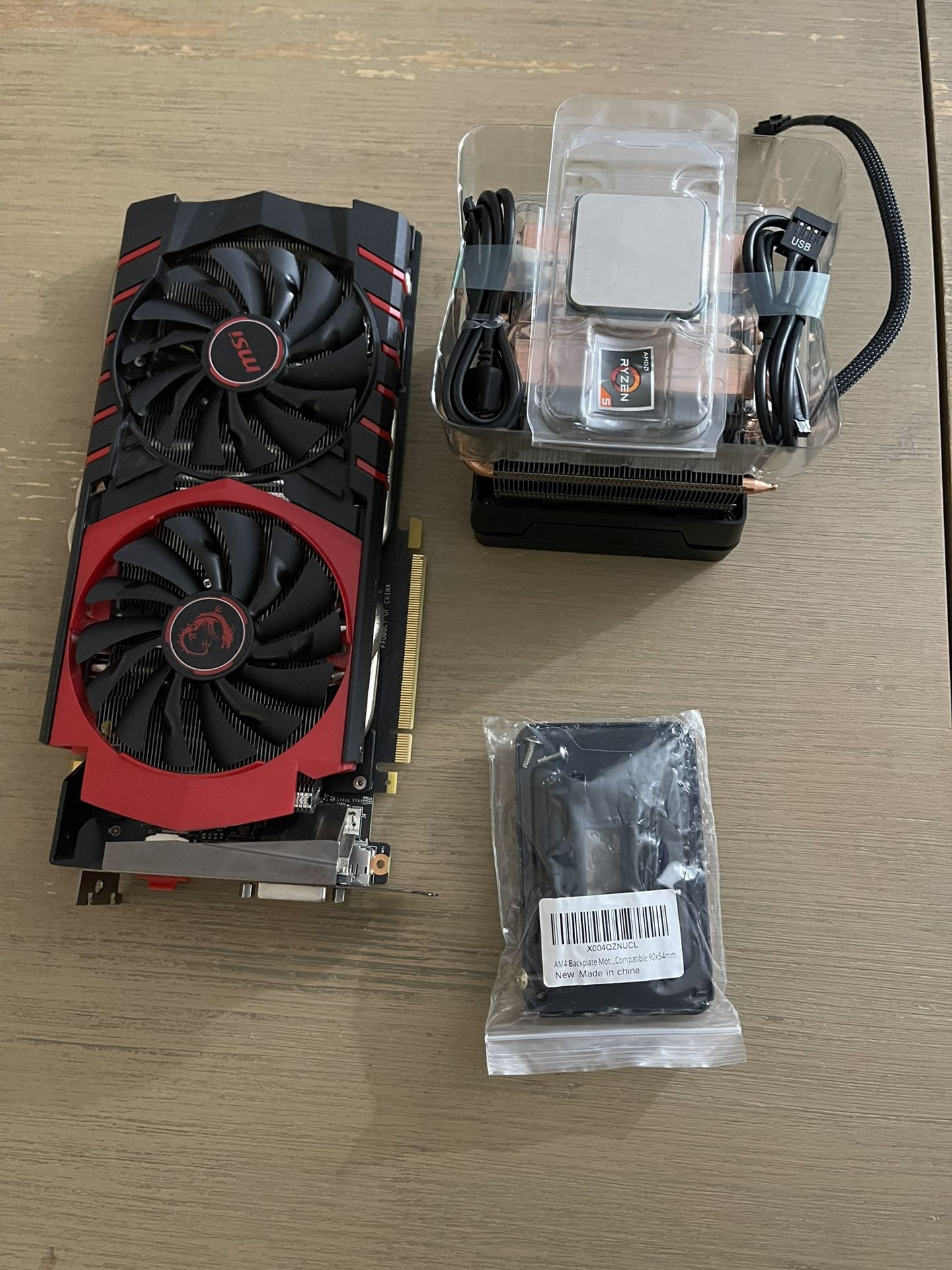 Ryzen 5 2400, with GTX 980ti (CPU/GPU Combo)