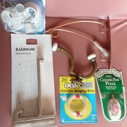 NEW Hangers And Hooks Bundle Of 7