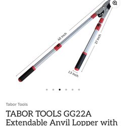 Tabor extendable 27-40 inch tree branch trimmer 