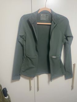 FIGS Technical Collection Jacket –  Gray-Green – XS