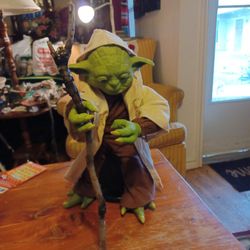 S. H. Figures Yoda Revenge of  The Sith Statue Figurine