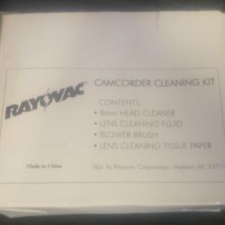 Rayovac 8mm Camcorder Cleaning Kit