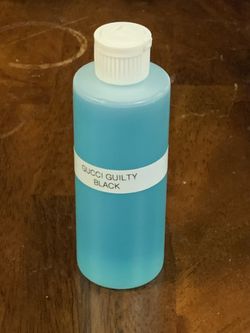 Gucci GULITY BLACK body oil fragrance 4oz