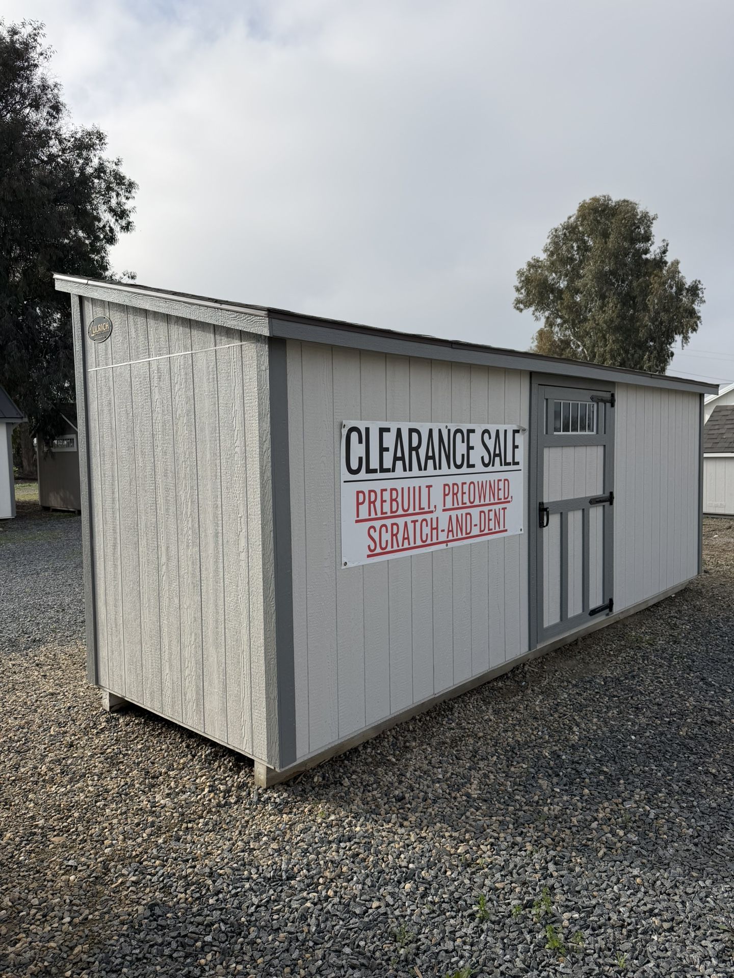 6x20 Lean-To Storage Shed - Tons of Space in a Slim Design