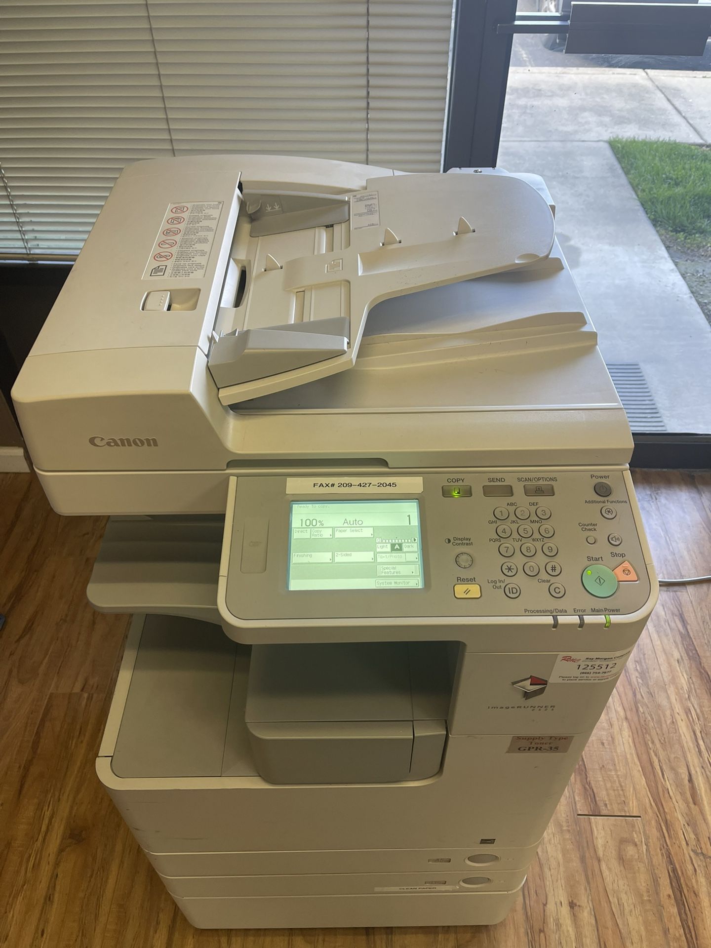 Canon Imagerunner 2525 