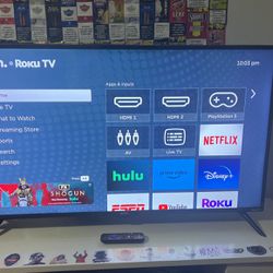 43 Inch Onn. Roku Tv