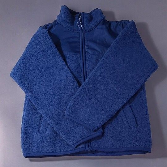 Boys 6/7 all in motion cozy fleece top intigo nwt
