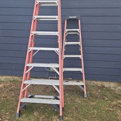 fiberglass ladders 10ft and 6ft