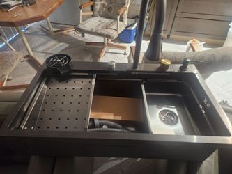 Black Stainless Steel Kitchen or Bar Sink