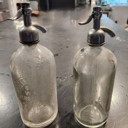 Vintage Seltzer Bottles $25 each