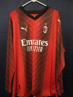 AC Milan Long Sleeve Soccer Jersey 23/24