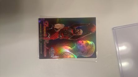 🔥🏀 97’98’ Flair showcase Dennis Rodman showstopper insert🏀🔥