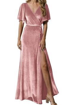 Velvet Blush Dress