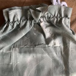 Set Of 3 Gray Tone Tote Bags / Lg / Sm