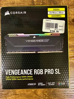 New Corsair Vengeance DDR4 32GB RAM Kit