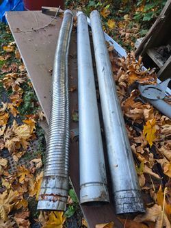 Pellet stove chimney 3 pieces
