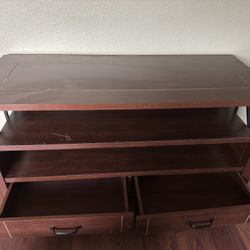 Wooden Entertainment Center 