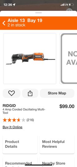 Ridgid Oscillating Tool