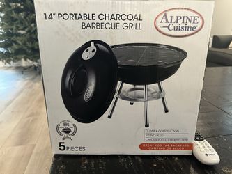 14” Portable Charcoal Grill 