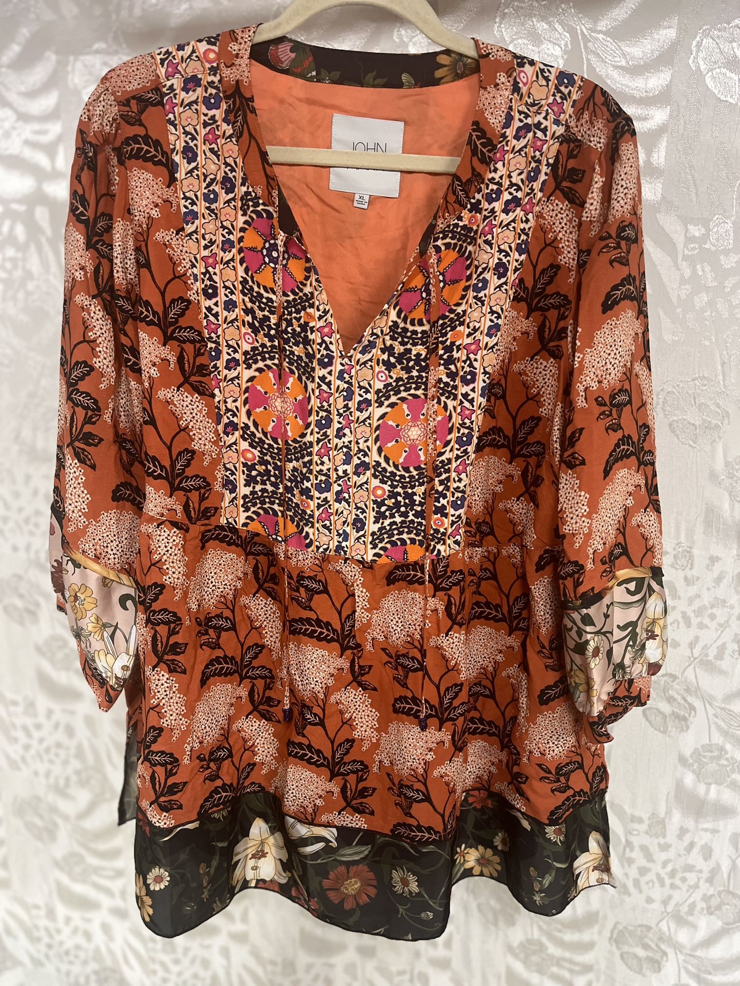 John Mark Boho Blouse