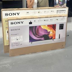55” Sony Bravia 4K Smart Tv X80K 