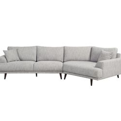 Holland Hill 2 Piece Sectional - Light Gray