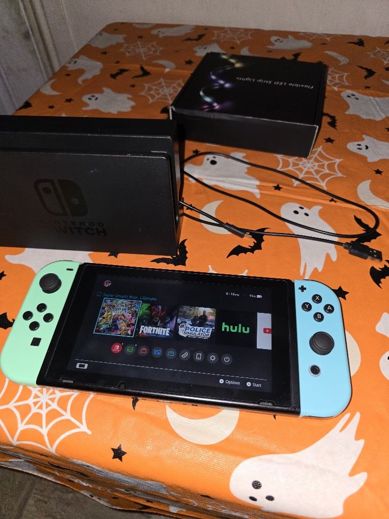 Nintendo Switch With Accessories