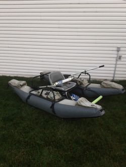 2008 and that's just an educated guess Outfitter X9 pontoon boat Fishing or rafting