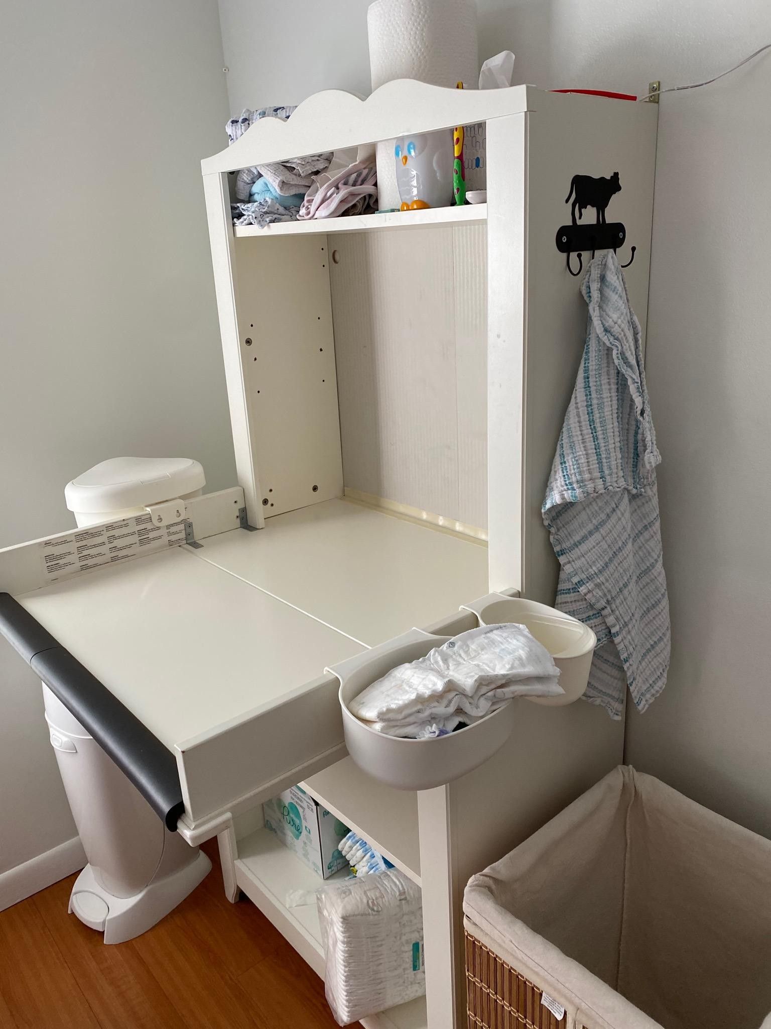 Baby Changing Clean Table