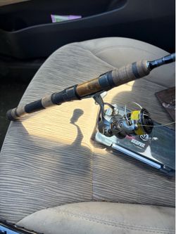Phenix ultra light rod elixir series and Shimano Nasci 500 reel combo